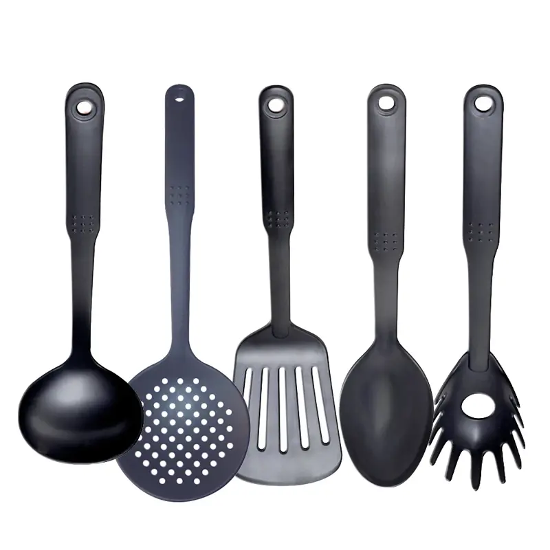 Espumadera Nylon Negro Para Antiadherente Utensilio Cocina