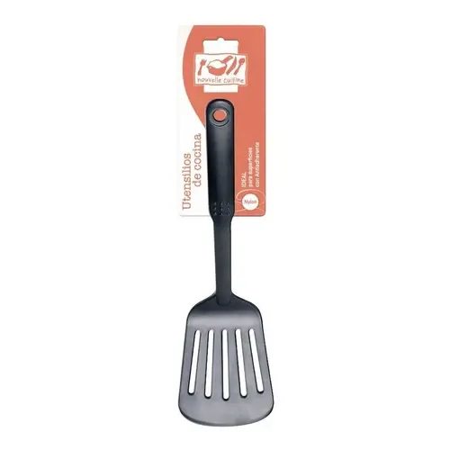 Espatula De Nylon Negro Para Antiadherente Utensilio Cocina