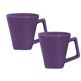 Set X 2 Jarros Mug 220 Cc Violeta  ...