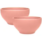 Set X2 Bowl Rosa 14.5 Cm / 600 Cc