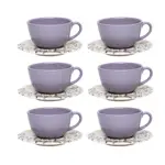 JUEGO VAJILLA X 20 PIEZAS LILAC