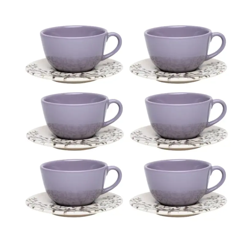JUEGO VAJILLA X 20 PIEZAS LILAC