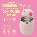 Termo Alimentos Asobu Bestie 590ml - Bunny