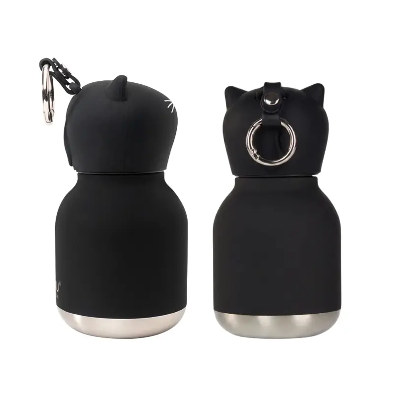 Botella Asobu Mini Bestie 200Ml Black Cat