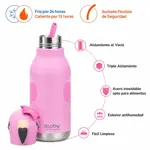 Botella Asobu Bestie 460Ml - Flamingo