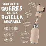 Botella Asobu Bestie 460Ml - Beige Dog