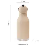 Botella Asobu Bestie 460Ml - Beige Dog