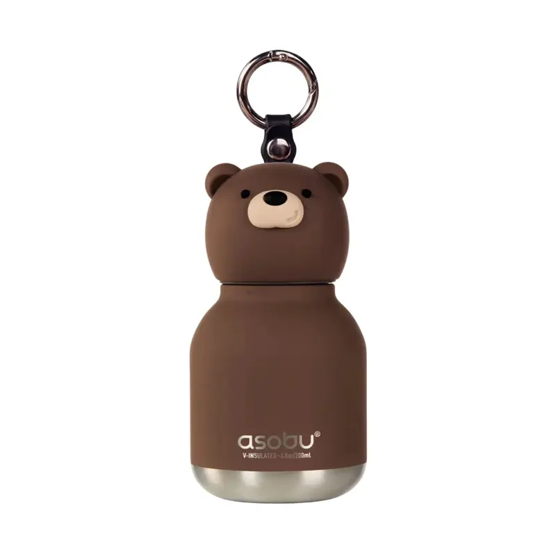 Botella Asobu Mini Bestie 200Ml Brown Bear