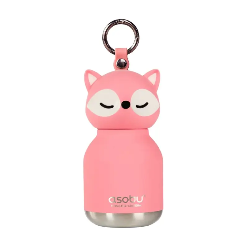 Botella Asobu Mini Bestie 200Ml Pink Fox