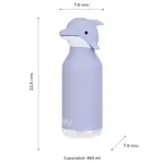 Botella Asobu Bestie 460Ml - Dolphin