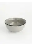 Set De 6 Bowl Pedra Rocha Vajilla Porcelana Gris
