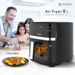 Freidora airfryer digital 8 lt Suono