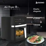 Freidora airfryer digital 8 lt Suono