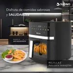 Freidora airfryer digital 8 lt Suono