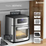 Freidora airfryer digital 10 lts Suono