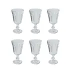 Set X6 Copas De Agua 220 Cc Vidrio - Nouvelle Cuisine