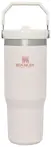 Botella de agua Stanley IceFlow de acero inoxidable de 900 ml, color rosa