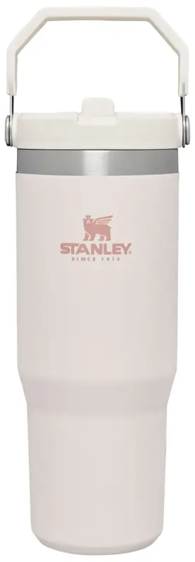 Botella de agua Stanley IceFlow de acero inoxidable de 900 ml, color rosa