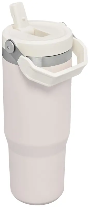 Botella de agua Stanley IceFlow de acero inoxidable de 900 ml, color rosa