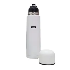Termo De Acero Inoxidable Blanco De...