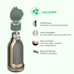 Botella Asobu Bestie 460ml - Dinosaur