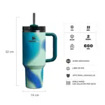 Vaso Stanley Quencher 2.0 1182Ml - Coastal Teal Motion