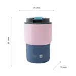 VASO TERMICO ASOBU COFFEE EXPRESS 360 ML - PASTEL PINK