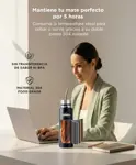 Termo Mate Southport by Gadnic Auto Mate 500ml Acero Inoxidable Doble Tapa