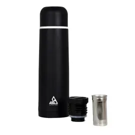Termo Acero  Basecamp Black/White 1 L