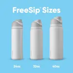 Botella de agua Owala FreeSip de acero inoxidable con aislamiento, 1,2 L