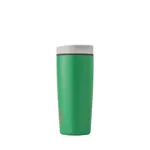Vaso de café Owala SmoothSip Slider, aislante, 600 ml, gris y verde
