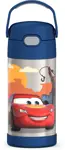 Botella de agua THERMOS FUNTAINER de acero inoxidable para automóviles y niños de 12 onzas