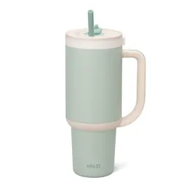 Vaso Ello Oasis Con Asa Y Pajita Re...