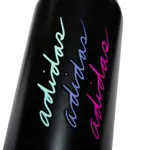Botella de agua adidas Metal 1L sellada al vacío negro/Pulse Mint