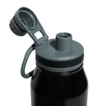 Botella de agua adidas Metal 1L sellada al vacío negro/Pulse Mint