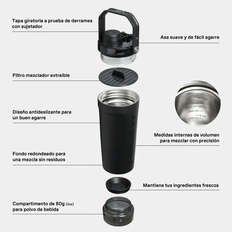VASO STANLEY ACTIVATE SHAKER 591ML CHALK