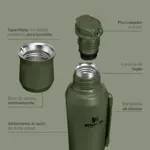 TERMO STANLEY IDEAL MATE SYSTEM 1,20LTS DRIED PINE