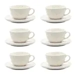 SET X6 TAZAS DE TE 200 CC C PLATO CHUVISCO OXFORD