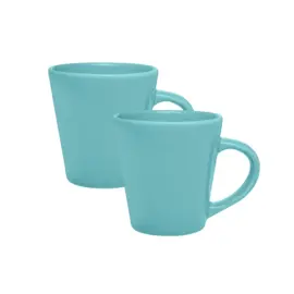 Set X2 Jarros Mug 250 Cc Cónico Dro...