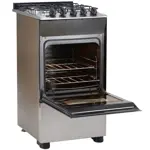 Cocina a gas Whirlpool Inoxidable 49 cm