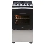 Cocina a gas Whirlpool Inoxidable 49 cm