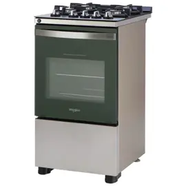 Cocina A Gas Inoxidable 51 Cm Con...