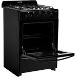 Cocina Gas Natural ESCORIAL MASTER CLASSIC 4 Hornallas 56 CM Negro