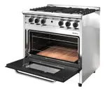 Cocina Morelli Forza 900 Puerta Con Visor 5 Hornallas