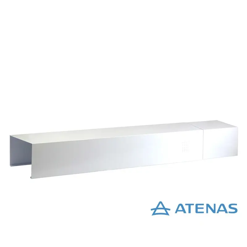 Cubre Caño Recto de 200 cm. Blanco