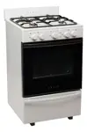Cocina A Gas Orbis 858bc4 Con Visor Y 4 Hornallas Blanco