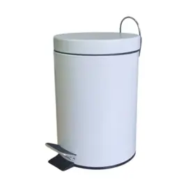 Tacho Basura 3 Lts Cesto Acero Inox...