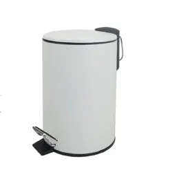 Cesto Residuos Tacho Basura Acero Pedal 12 Lts 