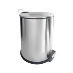 Cesto Residuos Tacho Acero Inox. Pedal 20 Lts Hogar Actual