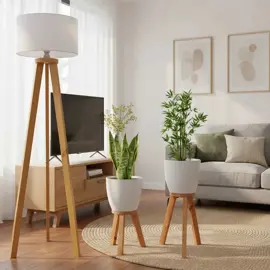 Lampara Tripode Nordica Mas Combo P...